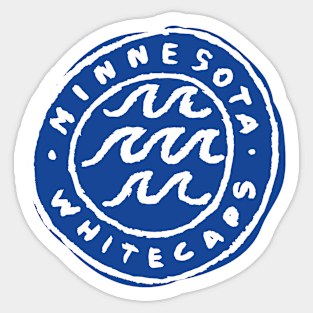 Minnesota Whitecaaaaps Sticker